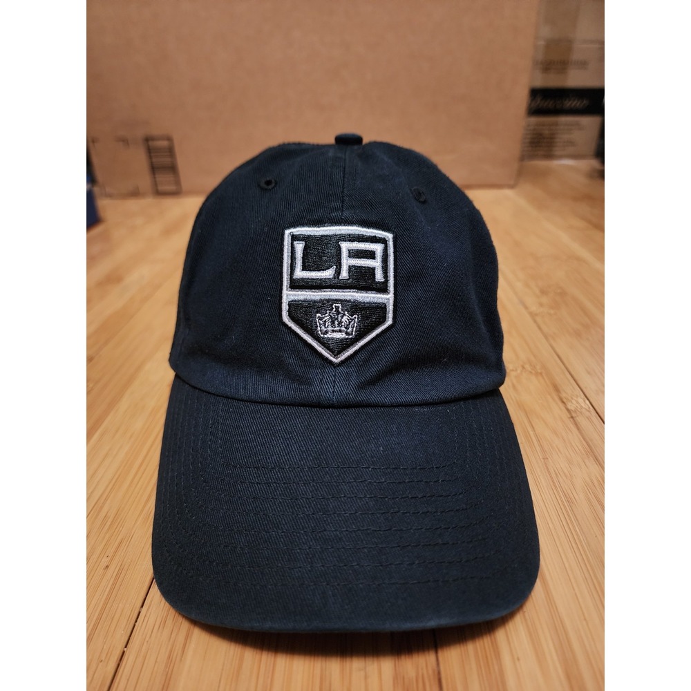 LA Kings ’47 Brand Adjustable Hat Black NHL Cap Sports Hockey Team Logo Patch